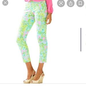 Size 00 Lilly Pulitzer Kelly Pants